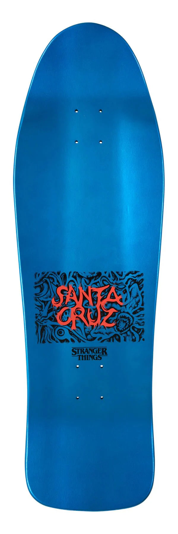 10.07in Stranger Things Knox Hellfire Pit Santa Cruz Skateboard Deck - SkateTillDeath.com