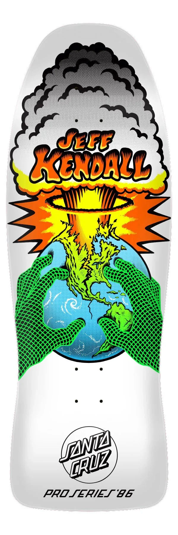10.0in Kendall End Of The World Reissue Santa Cruz Skateboard Deck - SkateTillDeath.com