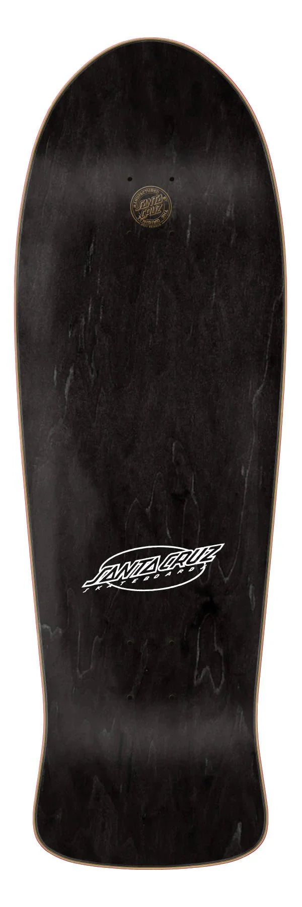 10.1in Meek Slasher Silver Foil Santa Cruz Reissue Skateboard Deck - SkateTillDeath.com