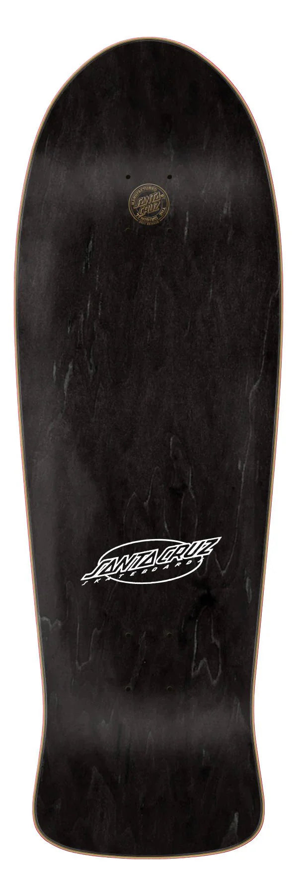 10.1in Meek Slasher Silver Foil Santa Cruz Reissue Skateboard Deck - SkateTillDeath.com