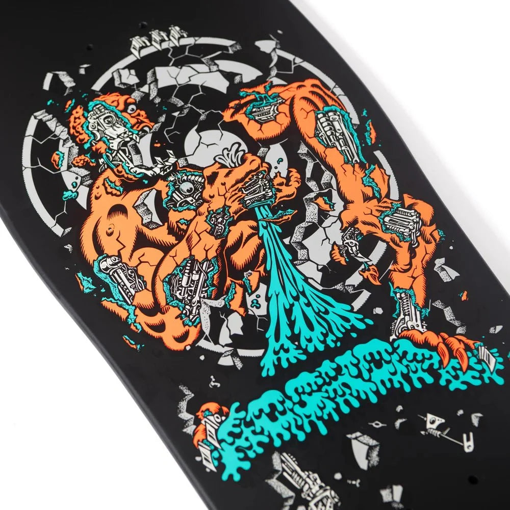10.21in Roskopp Four Reissue Santa Cruz Skateboard Deck - SkateTillDeath.com