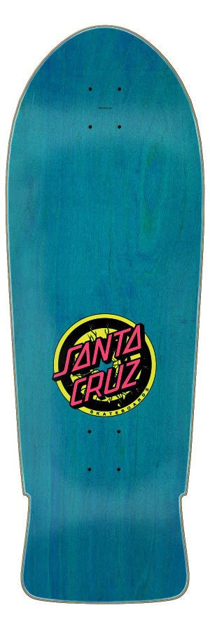 10.25in x 30.03in Roskopp 3 Reissue Santa Cruz Skateboard Deck - SkateTillDeath.com