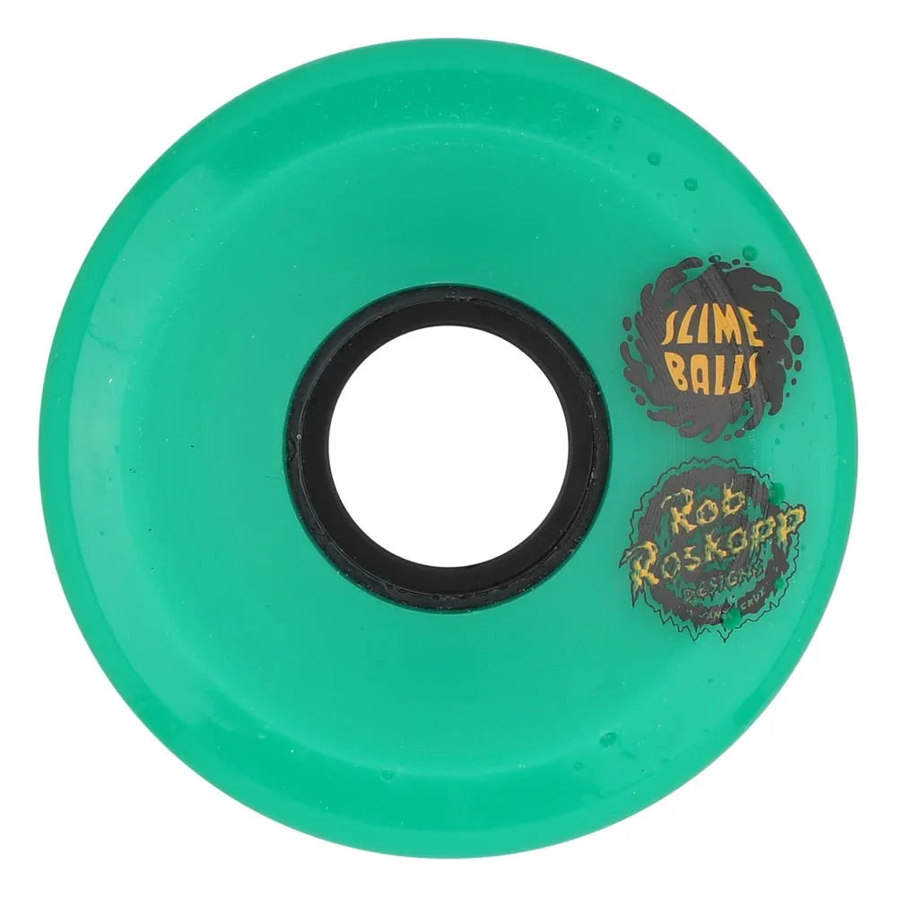 60mm Roskopp Face Two Reissue 78a OG Slime Slime Balls Skateboard Wheels - SkateTillDeath.com