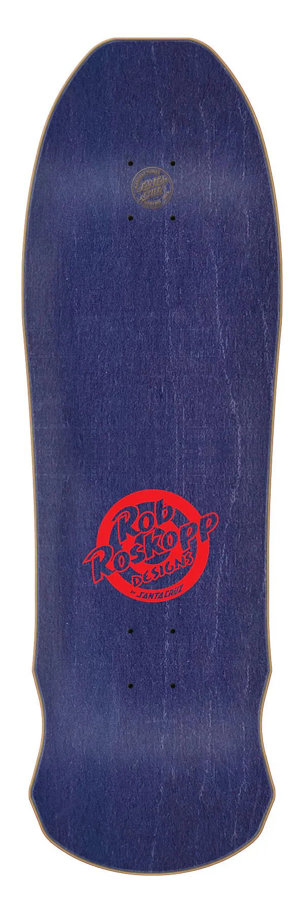 9.5in Rob Roskopp Face Yellow Reissue Santa Cruz Skateboard Deck - SkateTillDeath.com