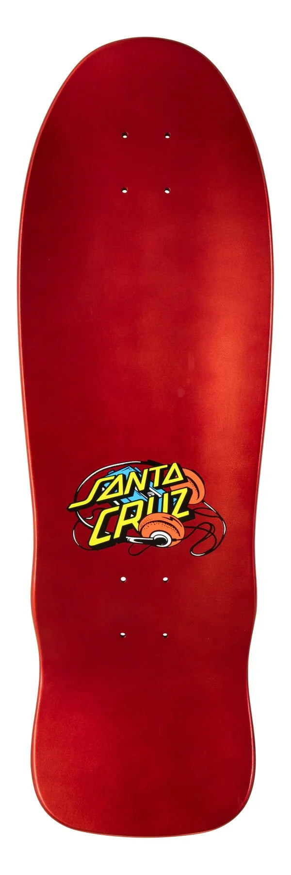 9.7in Stranger Things Grabke Max Melting Clock Santa Cruz Skateboard Deck - SkateTillDeath.com