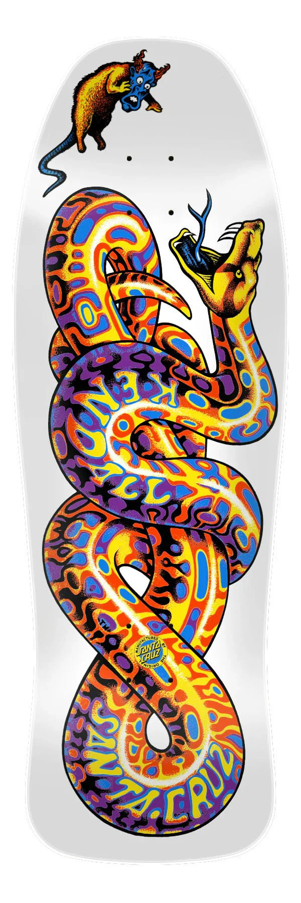 9.975in Kendall Snake Santa Cruz Reissue Skateboard Deck - SkateTillDeath.com