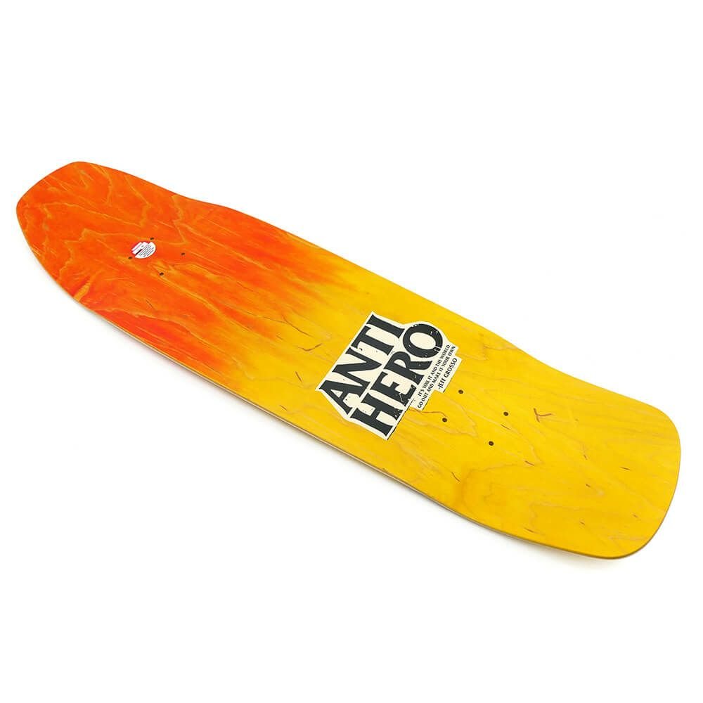 ANTI - HERO SSD 25 GROSSO HAND PLANT 9.25 WHEEL WELLS SQUARE EDGE DECK - SkateTillDeath.com