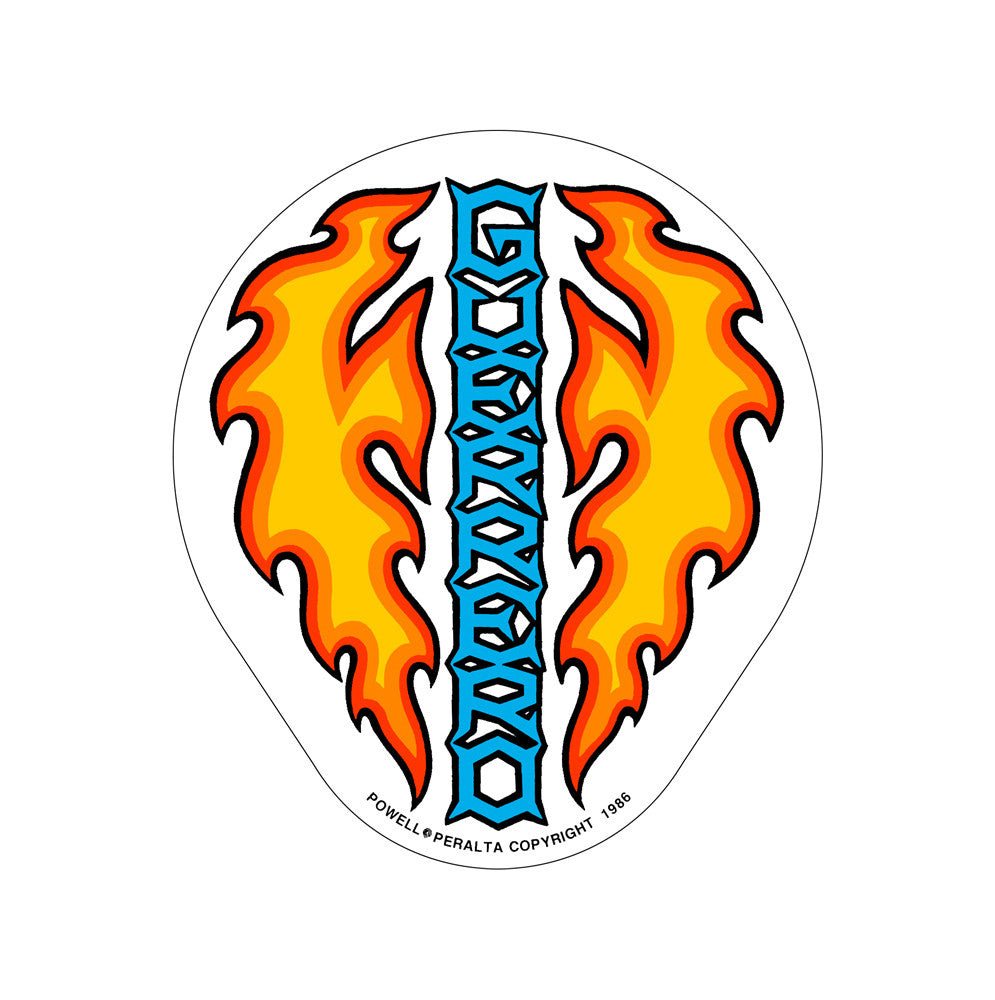 Bones Brigade® Guerrero Dagger Sticker (Single) - SkateTillDeath.com