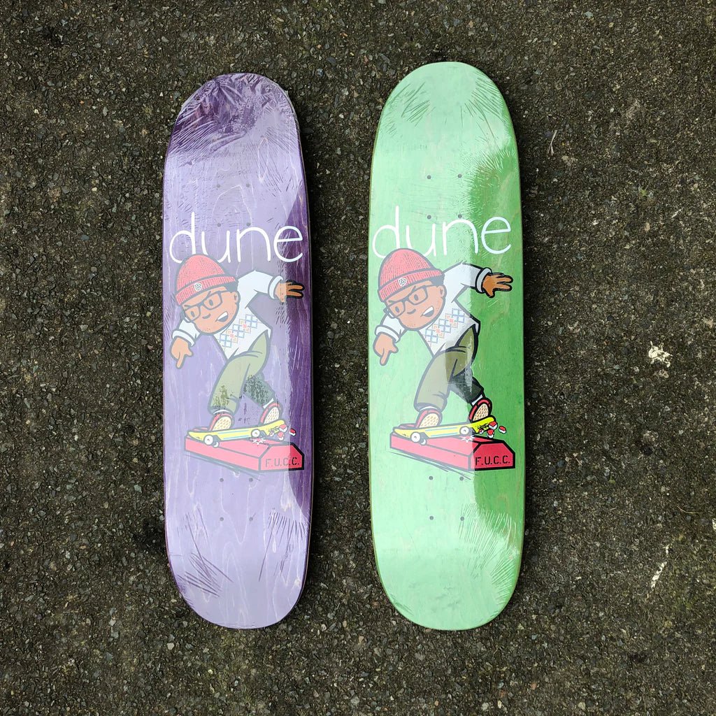 DUNE "CURB CRUSHER" - MODERN SHAPE 8.37" - SkateTillDeath.com