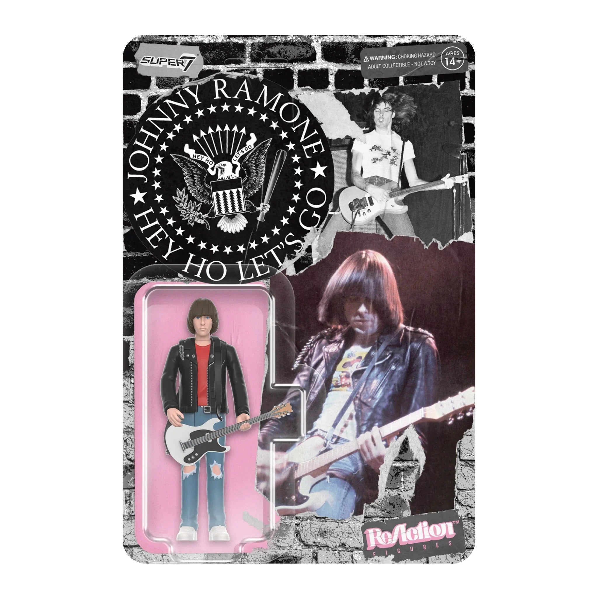 Johnny Ramone ReAction Figure - SkateTillDeath.com