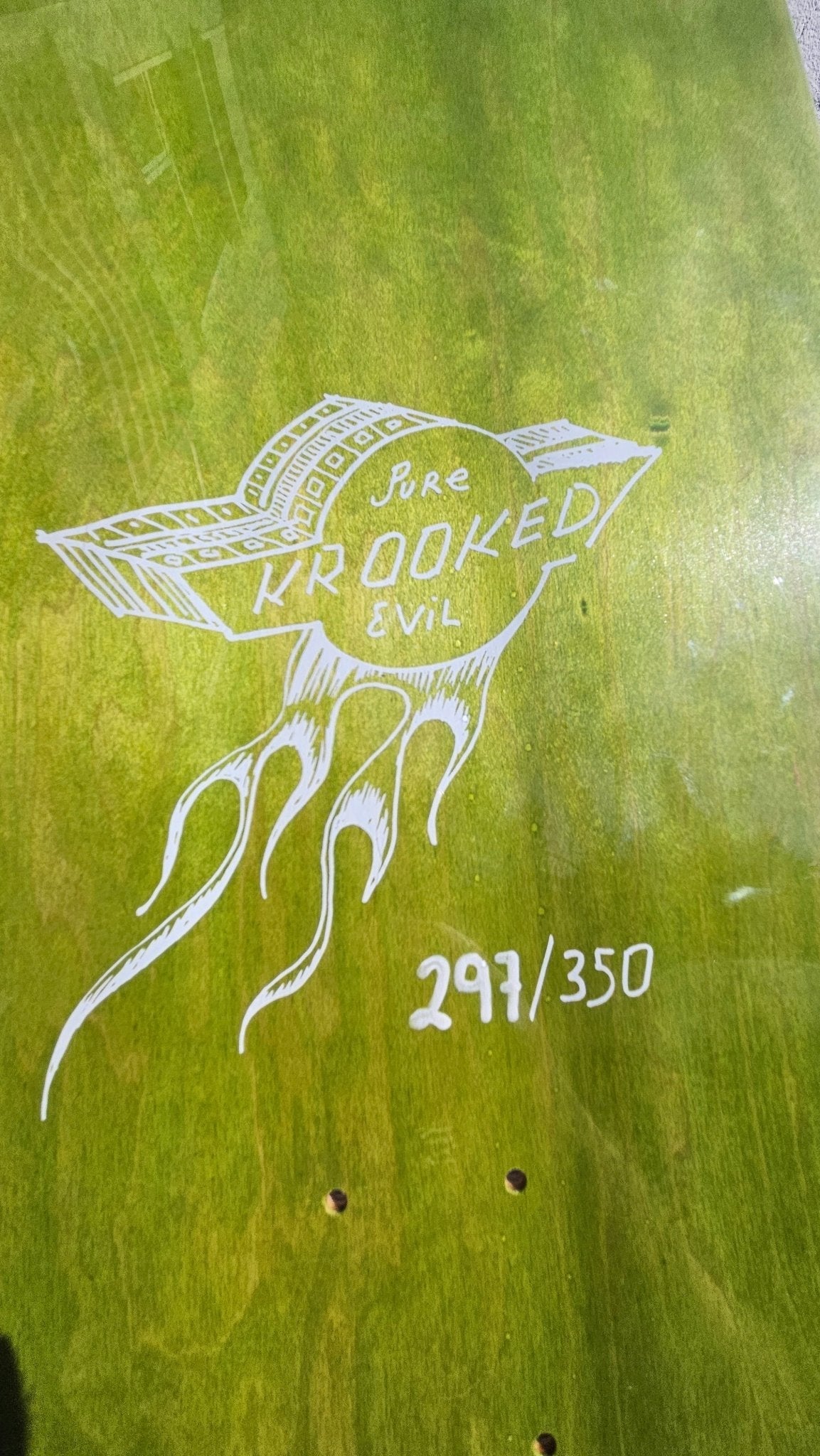 Krooked Skateboards x Mark Gonzales - Pure Evil 2 Beamer - Limited out of 350 - SkateTillDeath.com