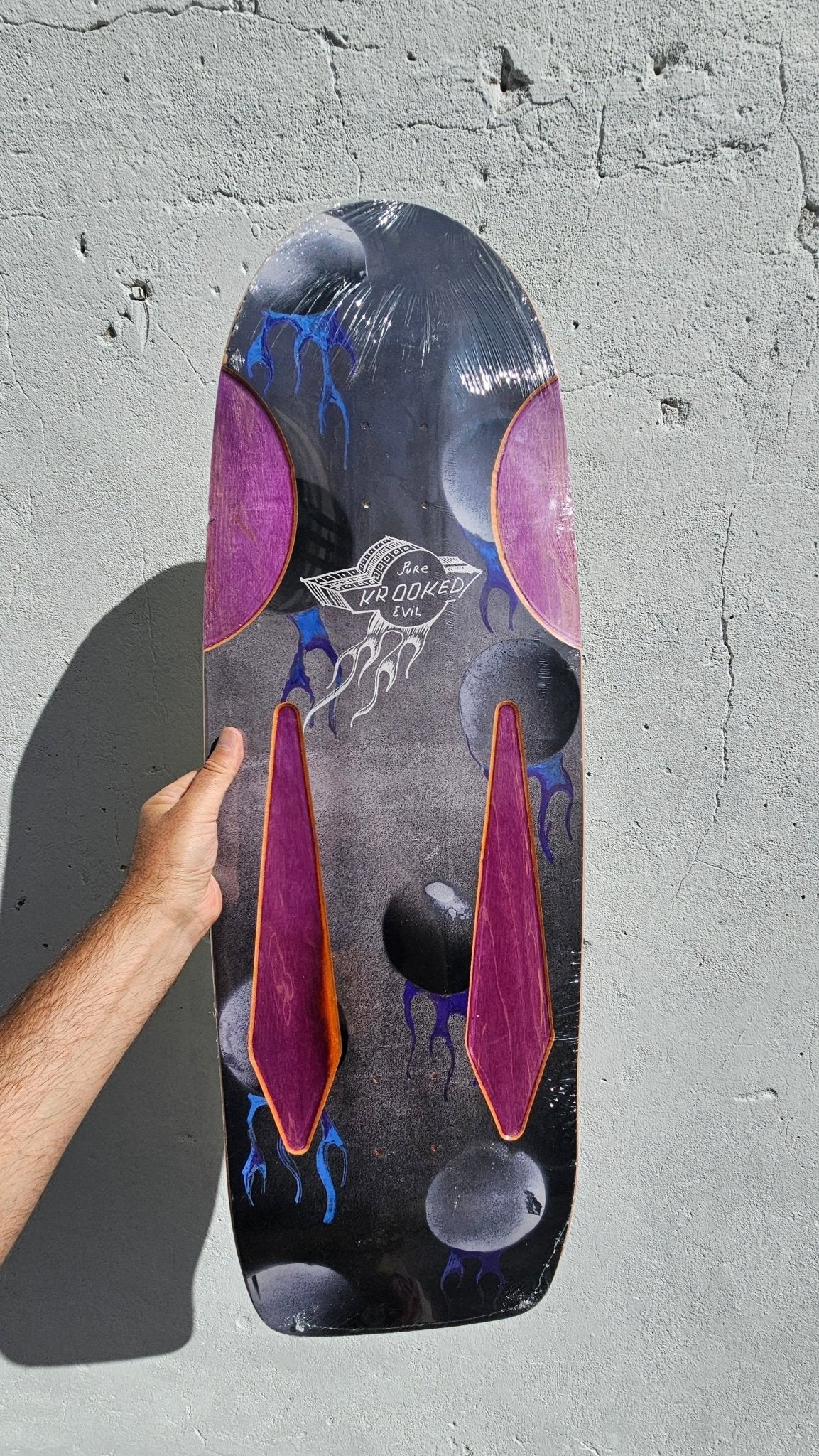 Krooked Skateboards x Mark Gonzales - Pure Evil 2 Beamer - Limited out of 350 - SkateTillDeath.com