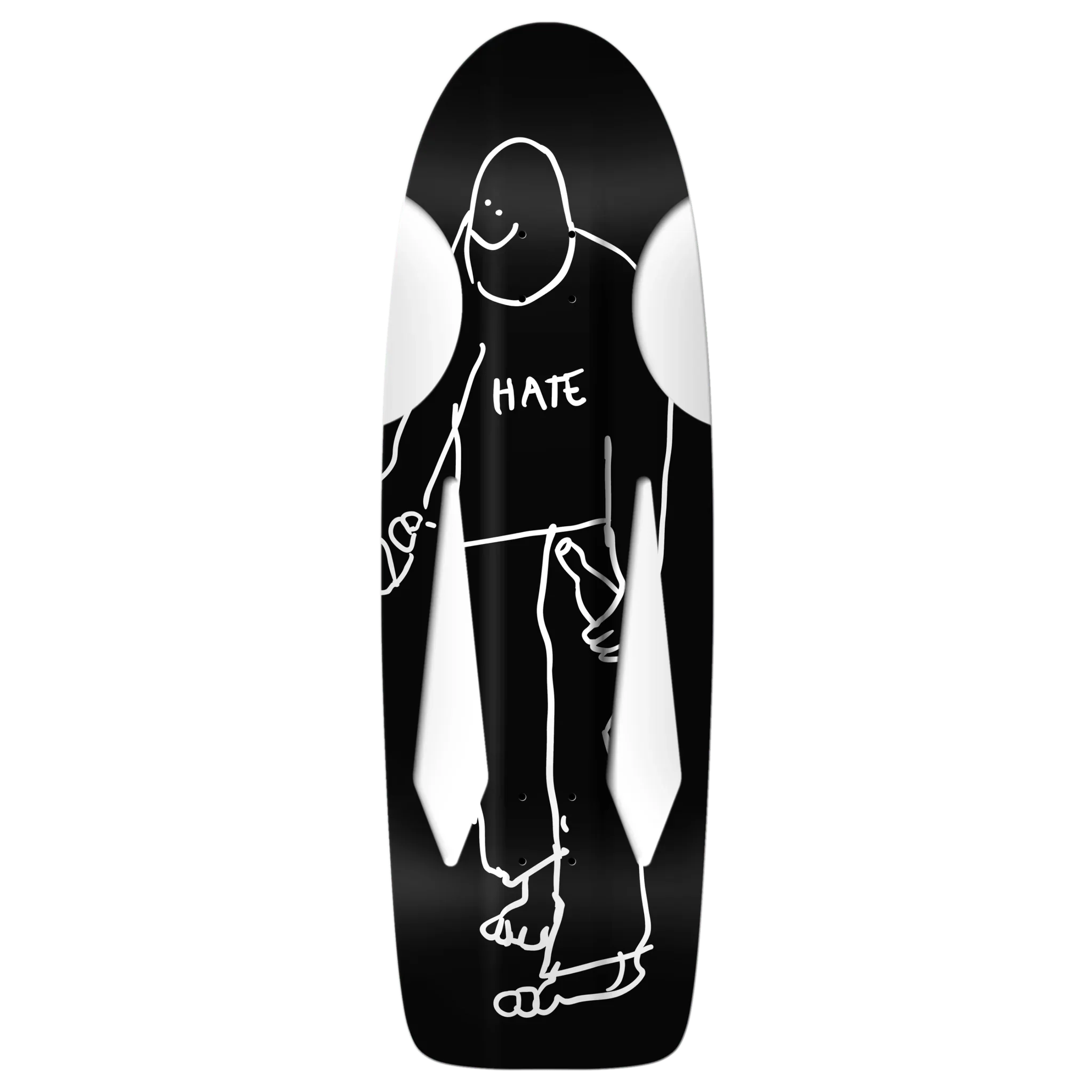 KROOKED Skateshop Day 2025 BEAMER LOVE & HATE DECKS - SkateTillDeath.com