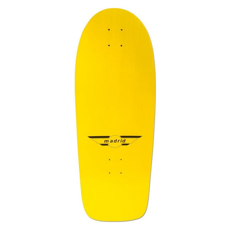 MADRID MIKE SMITH YELLOW DUCK OLD SCHOOL SKATEBOARD DECK - SkateTillDeath.com