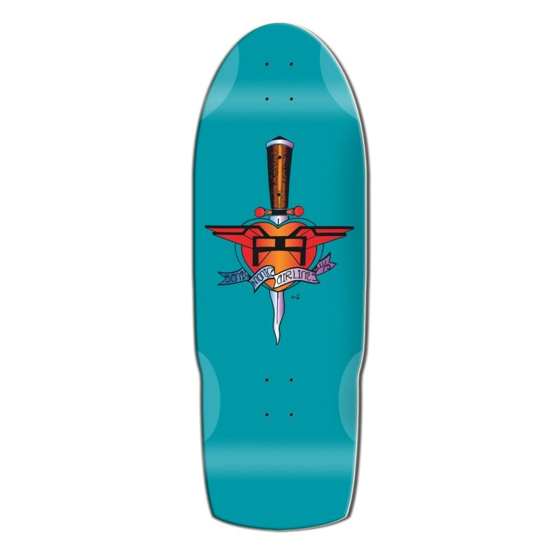 MADRID X SMA HEART ATTACK 10.5" OLD SCHOOL SKATEBOARD DECK - SkateTillDeath.com