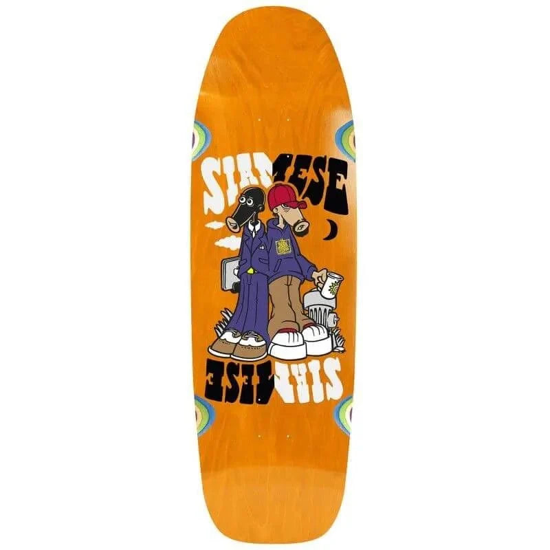 New Deal Reissue Siamese Skateboard Deck 9.62″ - SkateTillDeath.com