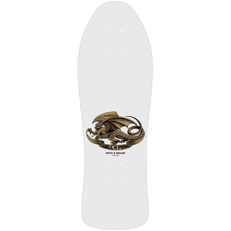 POWELL PERALTA BONES BRIGADE MCGILL SERIES 15 SKATEBOARD DECK WHITE 10.0 - SkateTillDeath.com