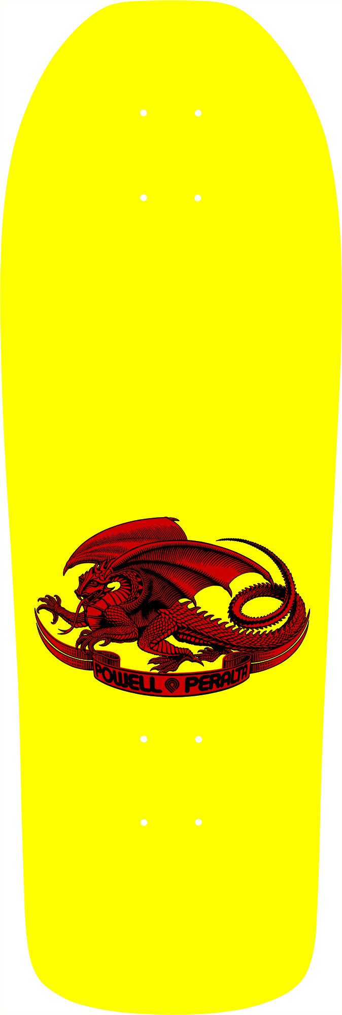 Powell Peralta Claus Grabke Skateboard Deck Yellow - 10.25 x 30.5 - SkateTillDeath.com