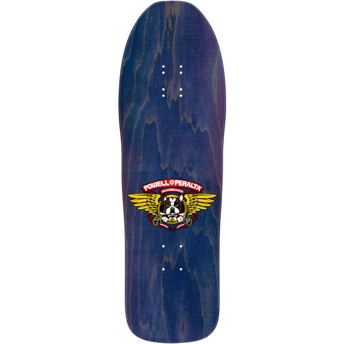 Powell Peralta Frankie Hill Bulldog Reissue Skateboard Deck Blue/Red fade - 10 x 31.5 - SkateTillDeath.com