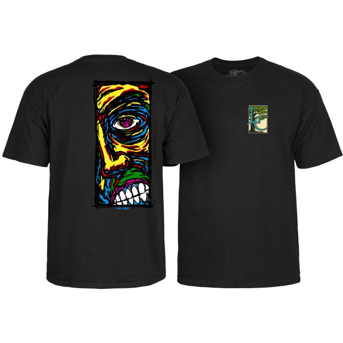 Powell Peralta Lance Conklin Face T-Shirt - SkateTillDeath.com