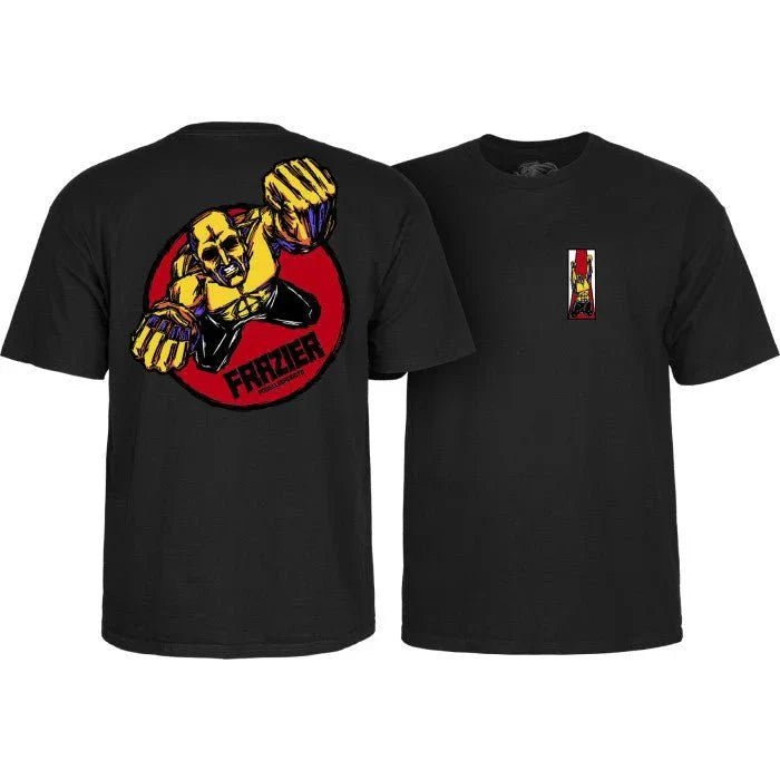 Powell Peralta Mike Frazier Yellow Man T-shirt - SkateTillDeath.com