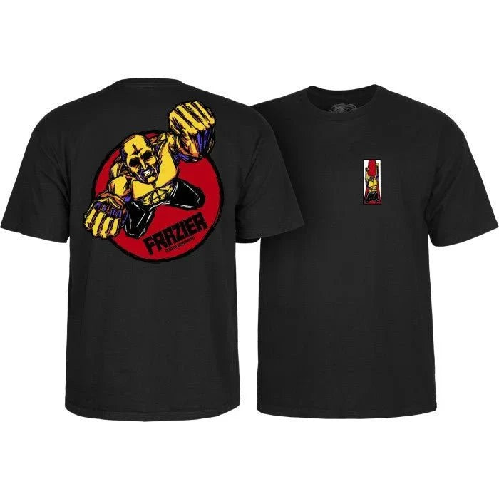 Powell Peralta Mike Frazier Yellow Man T-shirt - SkateTillDeath.com