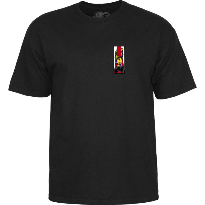 Powell Peralta Mike Frazier Yellow Man T-shirt - SkateTillDeath.com