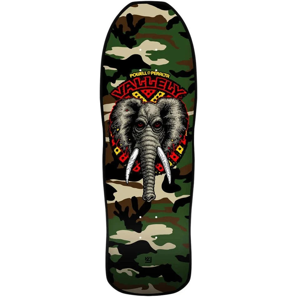 POWELL PERALTA MIKE VALLELY ELEPHANT DECK CAMO - SkateTillDeath.com