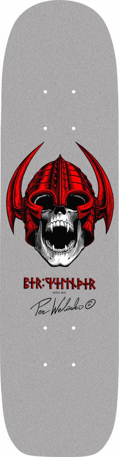 Powell Peralta OG Per Welinder Freestyle Deck Silver - 7.25 x 27 - SkateTillDeath.com