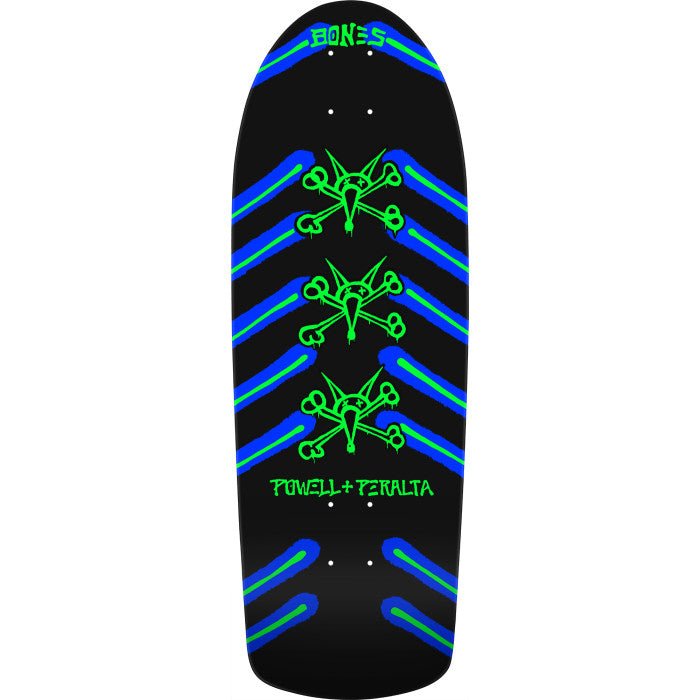 Powell Peralta OG Rat Bones Skateboard Deck Neon Light - 10 x 30 - SkateTillDeath.com