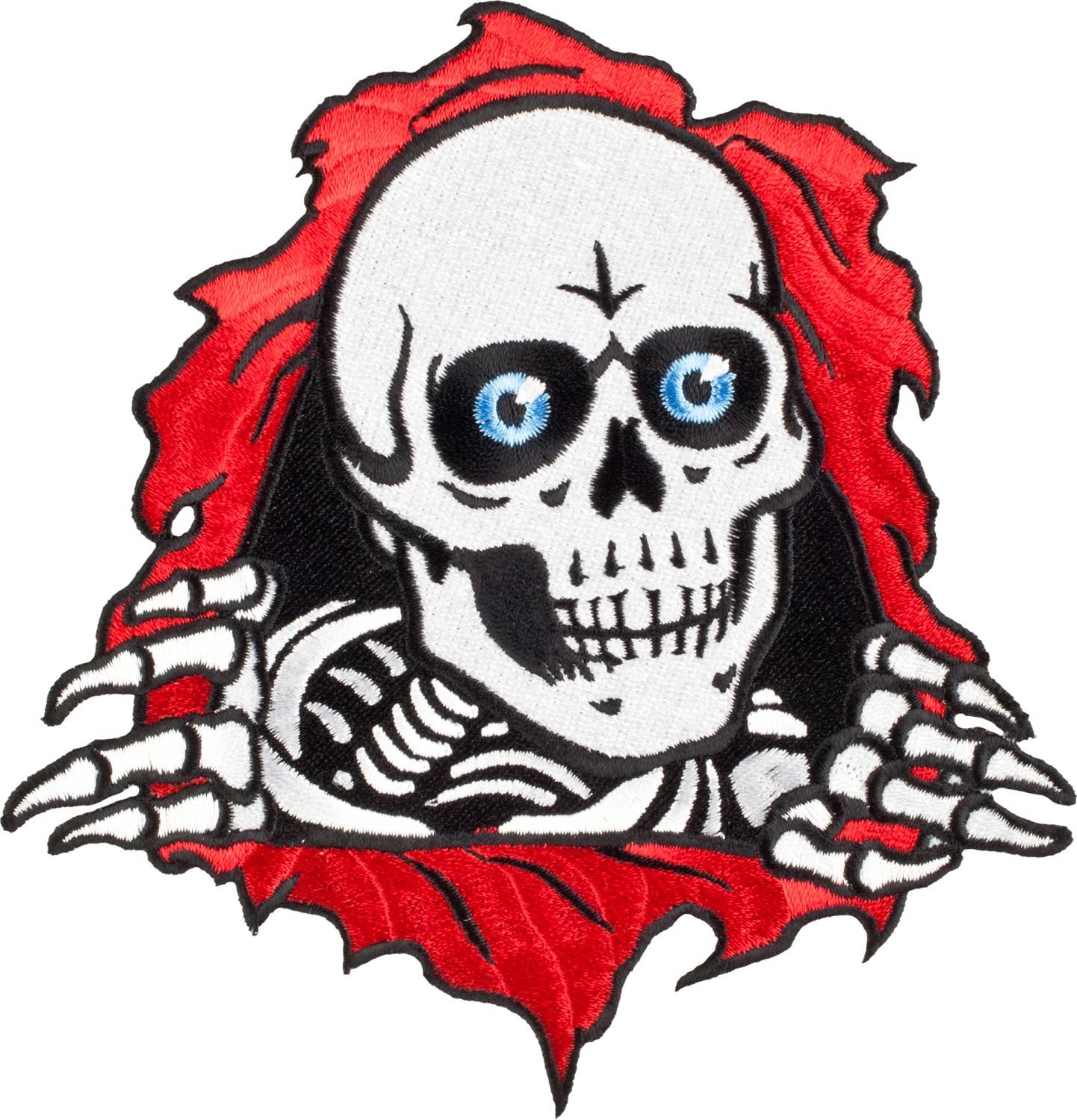 Powell Peralta Ripper Patch 4" Single - SkateTillDeath.com