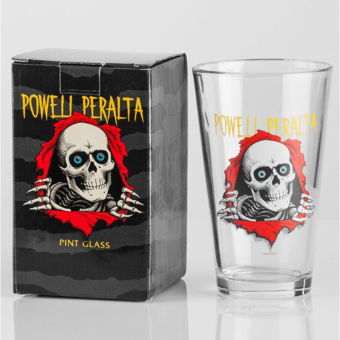 Powell Peralta Ripper Pint Glass - SkateTillDeath.com