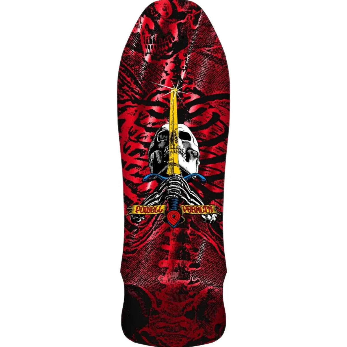 Powell Peralta Skull & Sword O. G. Geegah Skateboard deck - SkateTillDeath.com