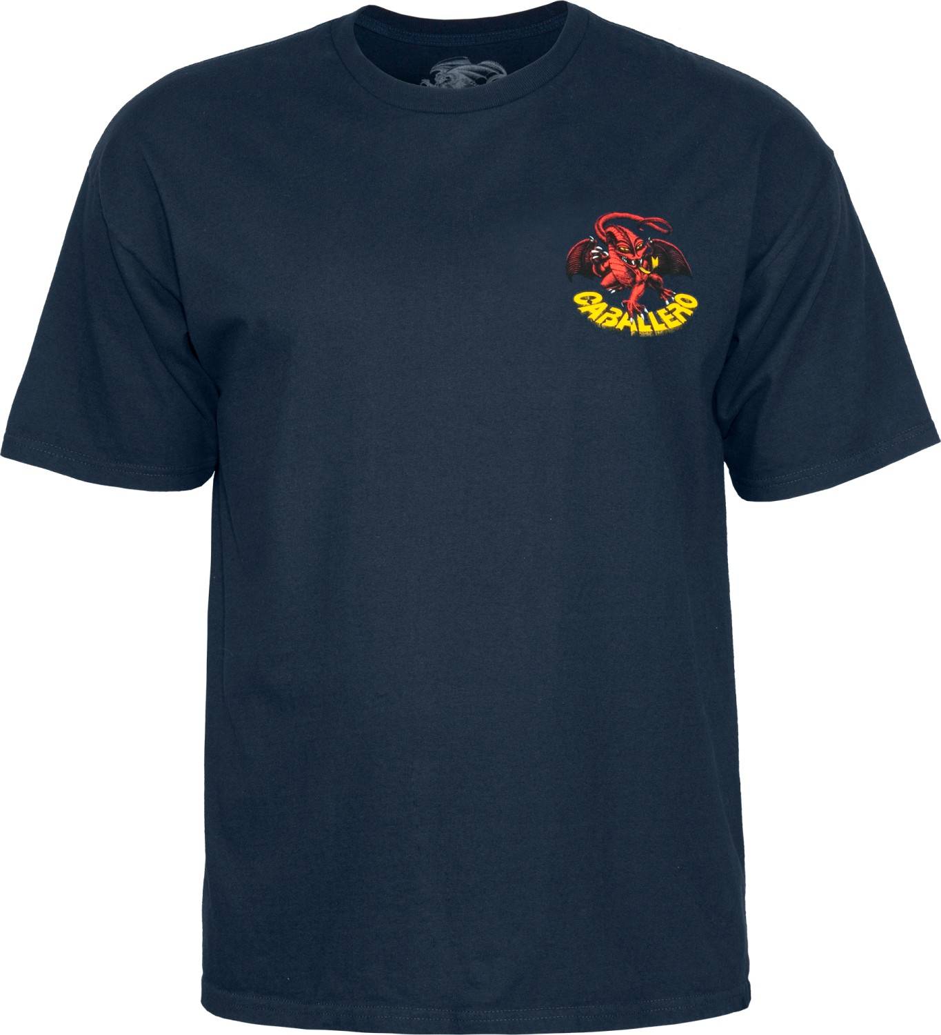 Powell Peralta Steve Cab Dragon II T-shirt - Navy - SkateTillDeath.com