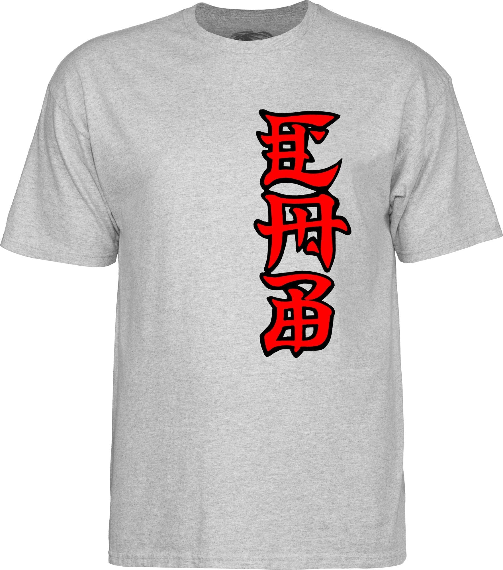 Powell Peralta Steve Caballero Ban This Dragon T-Shirt Athletic Heather - SkateTillDeath.com