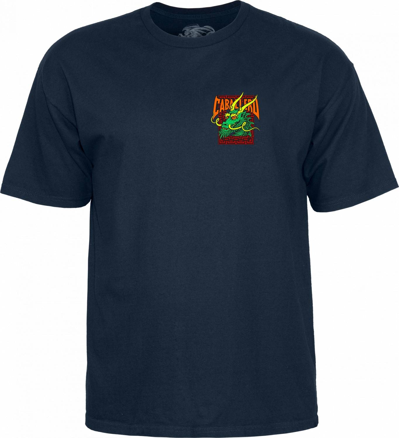 Powell Peralta Steve Caballero Street Dragon T-shirt Blue - SkateTillDeath.com