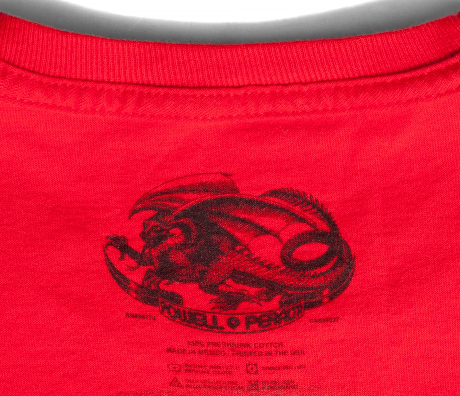 Powell Peralta Supreme T-Shirt Red - SkateTillDeath.com