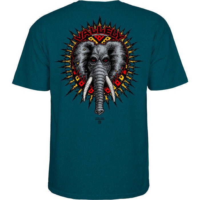 Powell Peralta Vallely Elephant T-shirt - SkateTillDeath.com