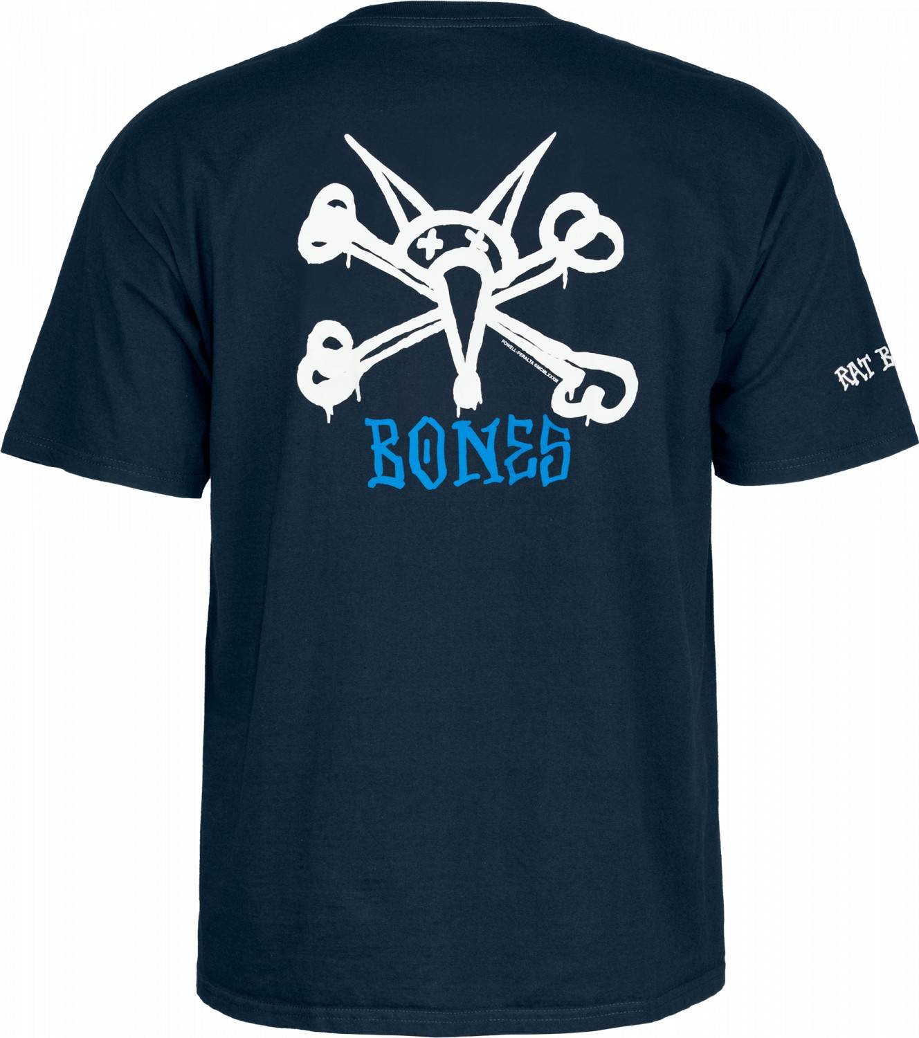 Powell Peralta Vato Rat T-shirt navy - SkateTillDeath.com