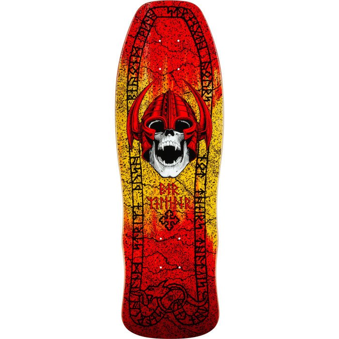 Powell Peralta Welinder Classic Skateboard Deck Red/Yellow Fade - 9.62 x 29.75 - SkateTillDeath.com