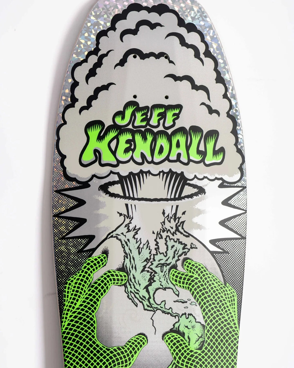 PREORDER (SHIPPING 19/6) 10.0in Jeff Kendall End Of The World Reissue Santa Cruz Skateboard Deck - SkateTillDeath.com