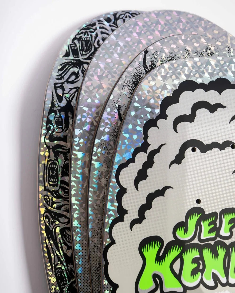 PREORDER (SHIPPING 19/6) 10.0in Jeff Kendall End Of The World Reissue Santa Cruz Skateboard Deck - SkateTillDeath.com