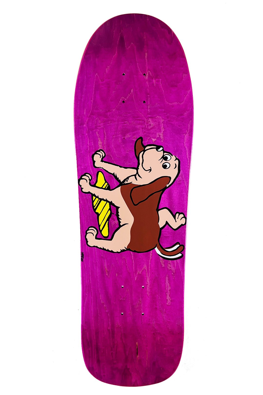 PRIMEWOOD LA Prime Heritage Pissing Dog Signed by McKee LTD. Deck 9.5" x 31" - SkateTillDeath.com