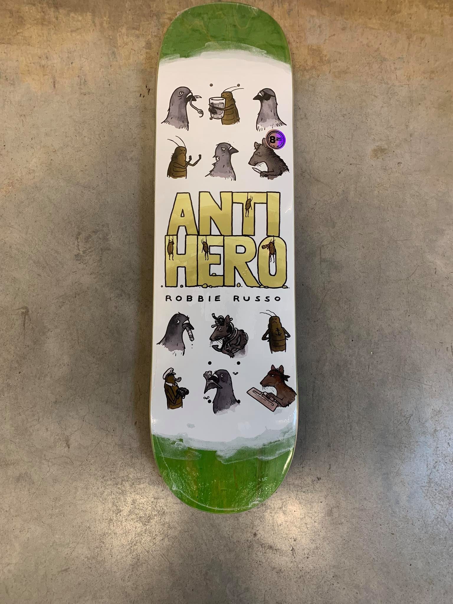 Russo Usual Suspct 8.25" (Multi) Deck - SkateTillDeath.com