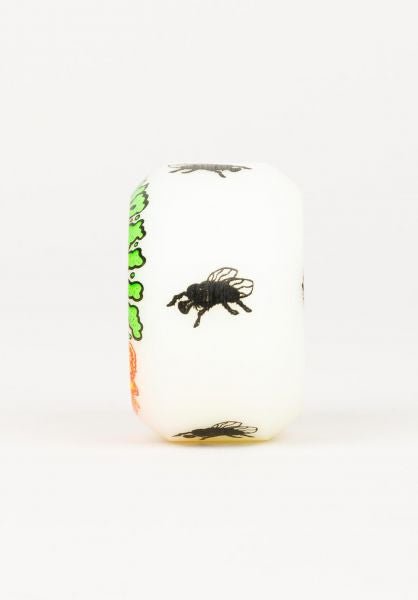 Santa Cruz Screw Balls Speed Balls Slime Balls Wheels (White) 56mm 99a 4 Pack - SkateTillDeath.com