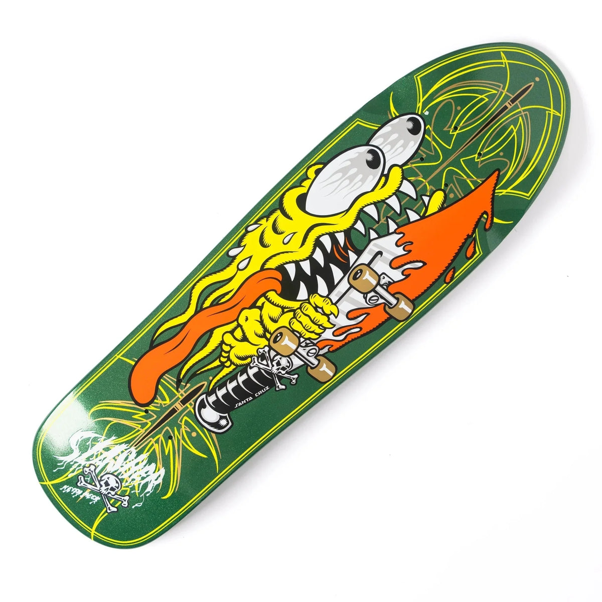 Santa Cruz Skateboards Keith Meek Pinstripe Slasher 9.32" x 31.67" Deck - SkateTillDeath.com