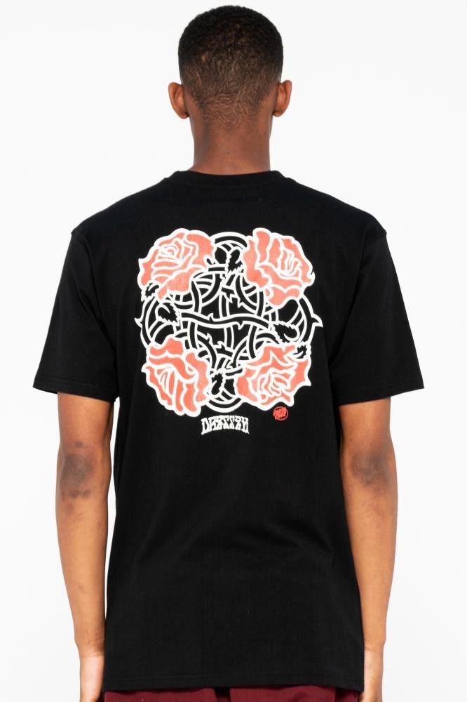 Santa Cruz T-Shirt Dressen Roses Club T-Shirt - SkateTillDeath.com