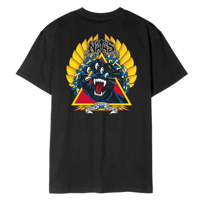 Santa Cruz T-Shirt Natas Screaming Panther - SkateTillDeath.com