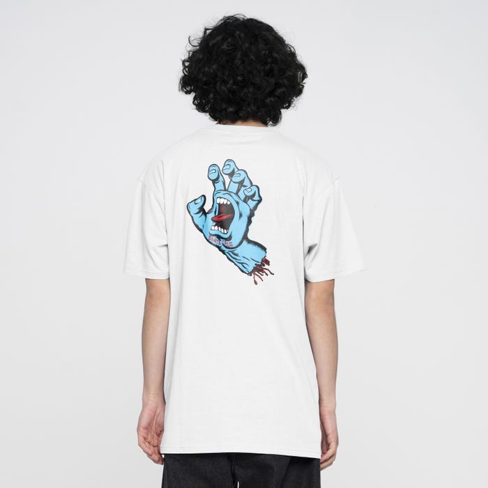 Screaming Hand Chest T-Shirt - SkateTillDeath.com