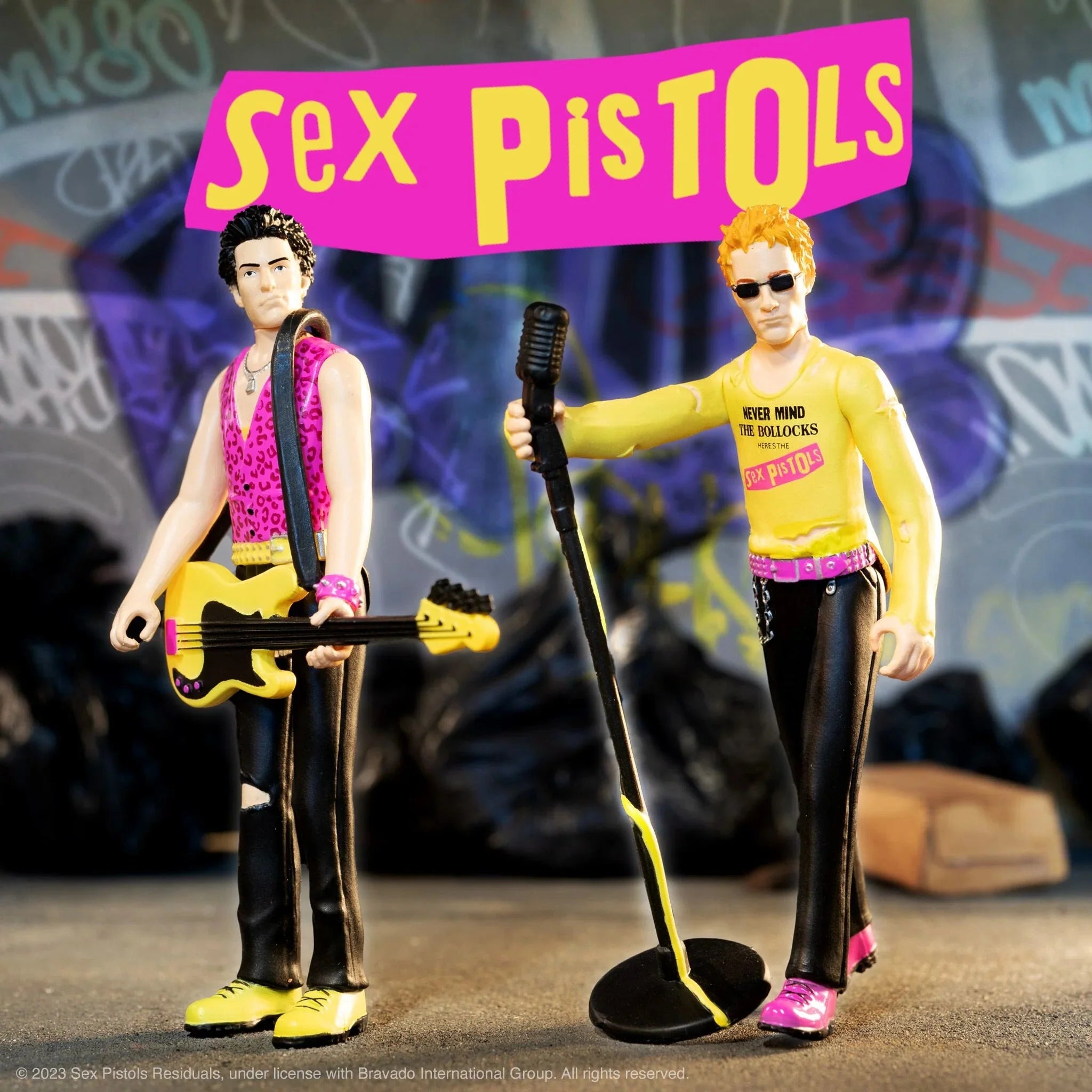 Sex Pistols ReAction Figures Wave 2 Johnny Rotten (Never Mind The Bollocks) - SkateTillDeath.com